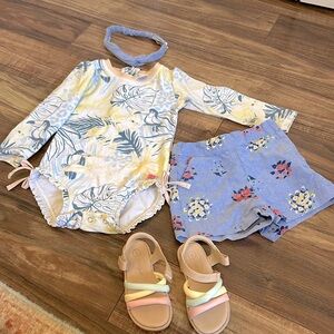 Janie and Jack, GAP, Ruffle Butts summer pack